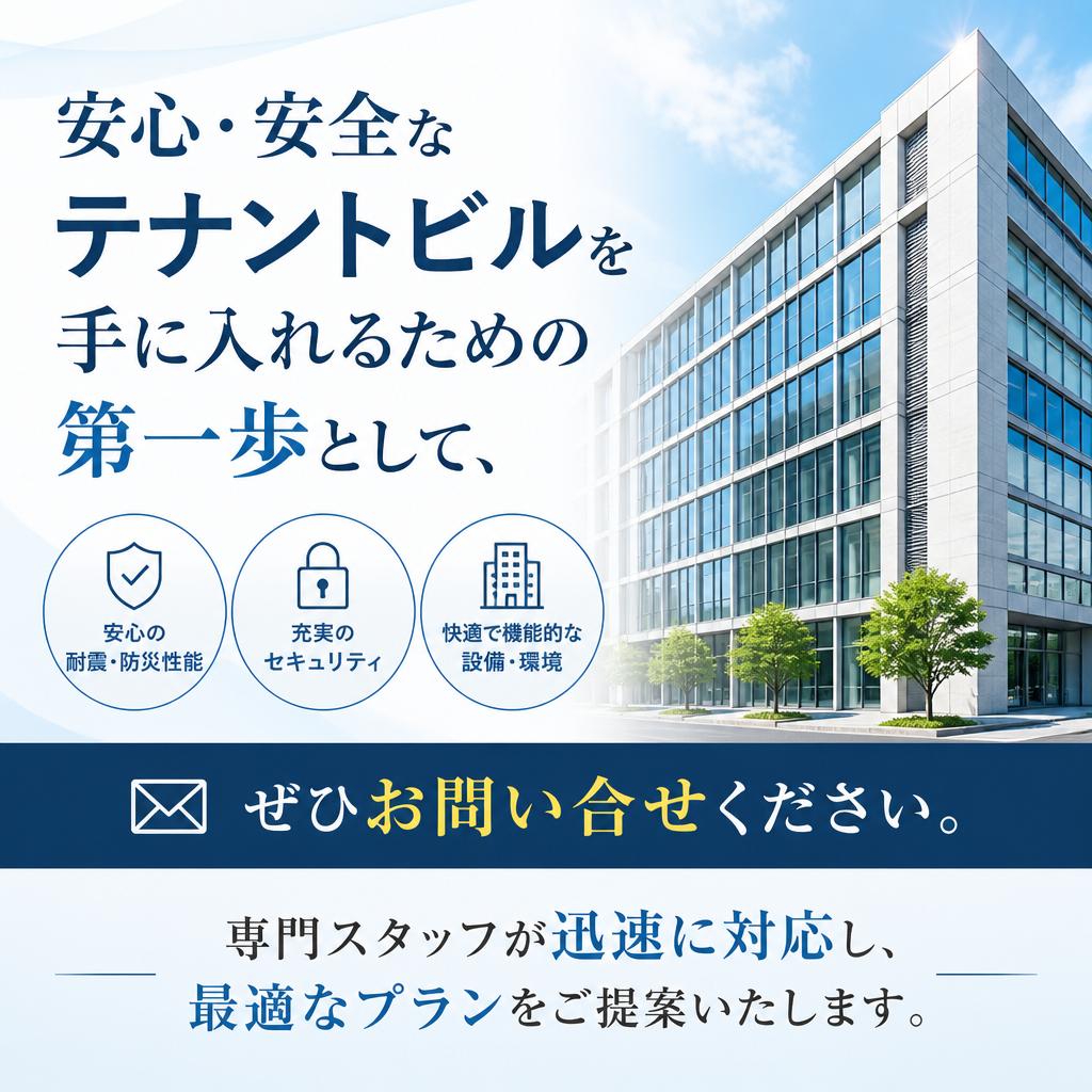 7. お問い合わせのご案内: あなたのビルも安心に！